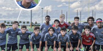 Thiago Messi debutó en las inferiores del Inter Miami