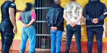 Prófugo por homicidio fue detenido junto a tres cómplices cuando intentaba escapar hacia Brasil