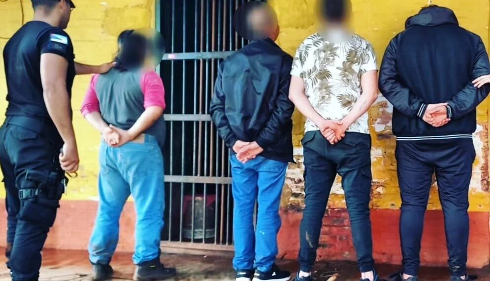 Prófugo por homicidio fue detenido junto a tres cómplices cuando intentaba escapar hacia Brasil