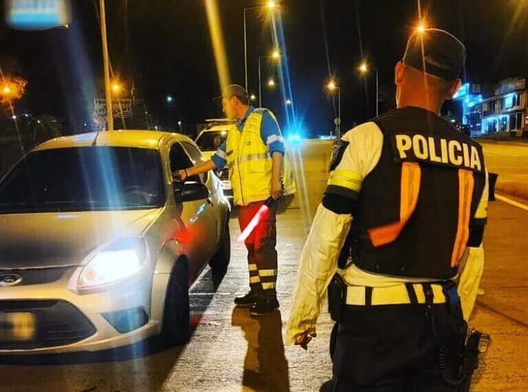 Nueve conductores dieron positivo en los test de alcoholemia en controles de tránsito
