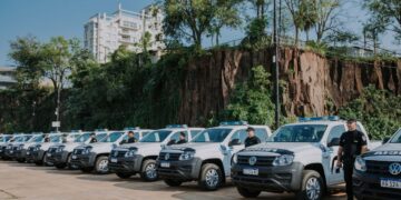 Inversión en seguridad: se entregó un centenar de móviles policiales