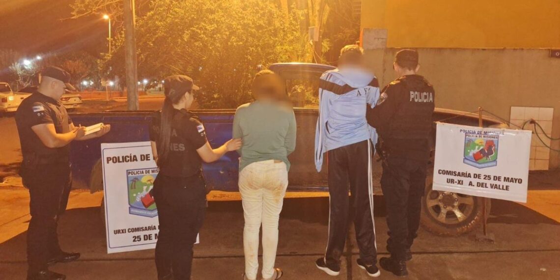 Detuvieron pareja alcoholizada que hizo conducir una camioneta a su hija menor