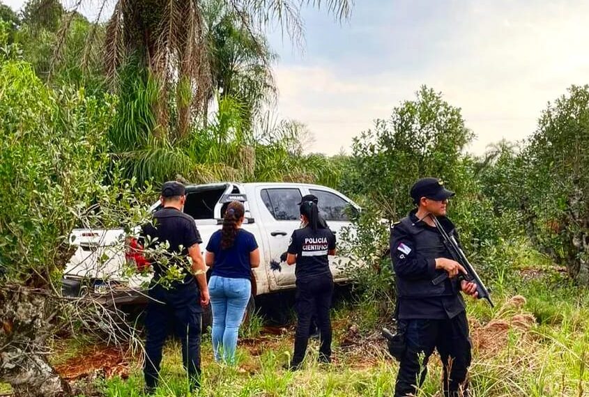 En patrullajes rurales, se recuperó una camioneta robada en San Pedro