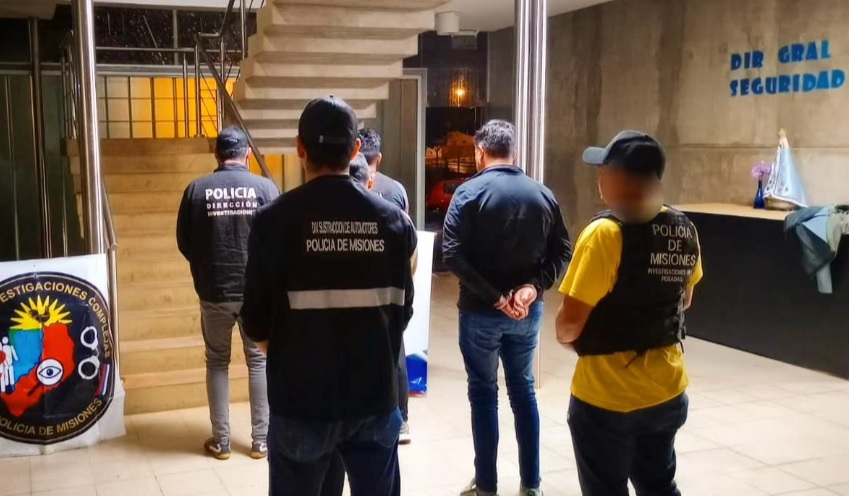 Trasladaron hasta Misiones a los dos implicados en los robos con el uso de inhibidores