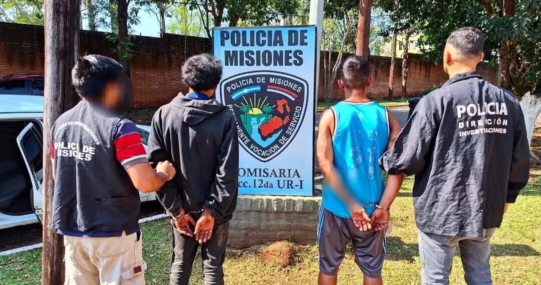 Cinco hombres buscados por robos fueron atrapados por la Policía