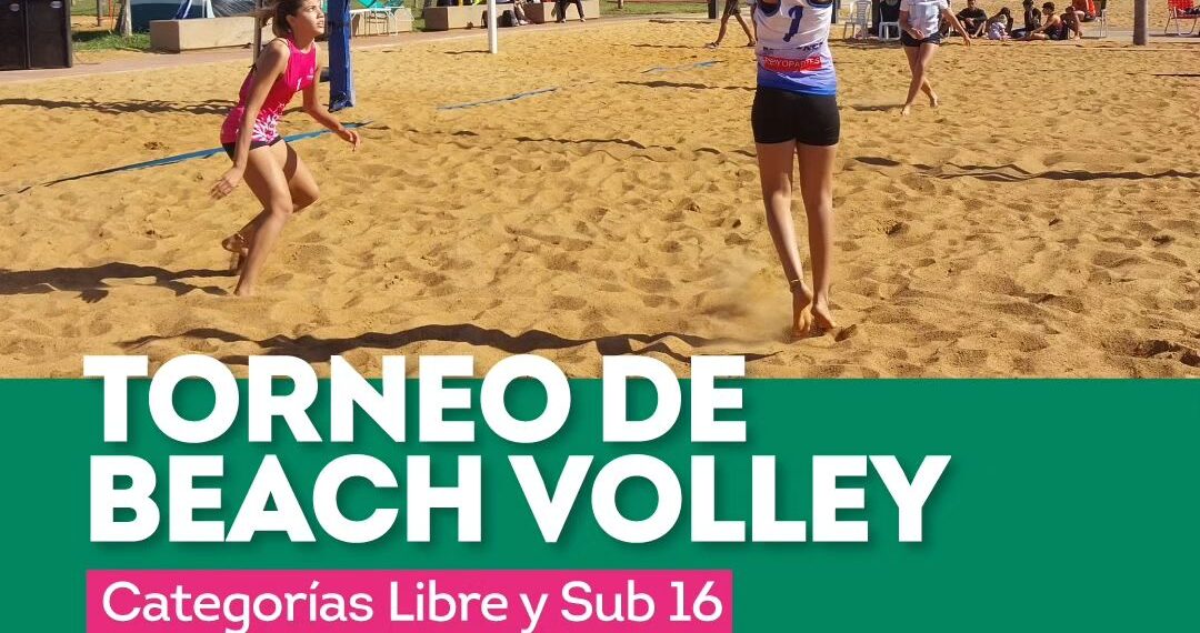 El Balneario Costa Sur se prepara para nuevo Torneo de Beach Volley