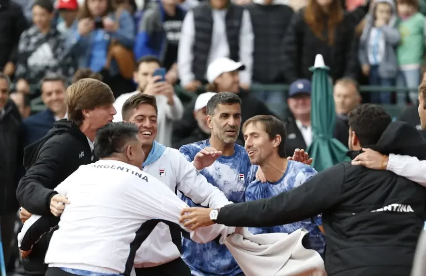 Copa Davis: Argentina venció a Lituania y se aseguró un lugar en los Qualifiers de 2024