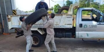 Continúan operativos para descartar de elementos en desuso y evitar la proliferación del Aedes aegypti