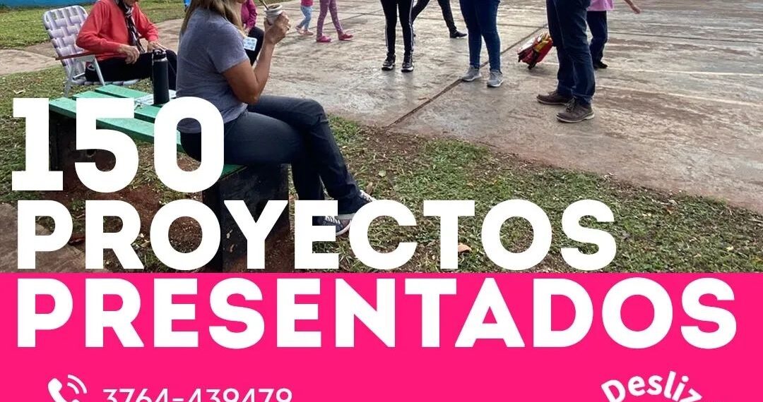 Presupuesto Participativo: Más de 150 proyectos fueron presentados
