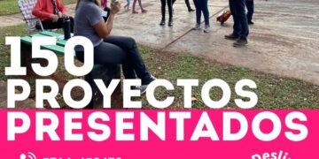 Presupuesto Participativo: Más de 150 proyectos fueron presentados