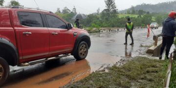 Ruta Costera 2: Habilitaron para tránsito liviano el puente sobre arroyo El Soberbio