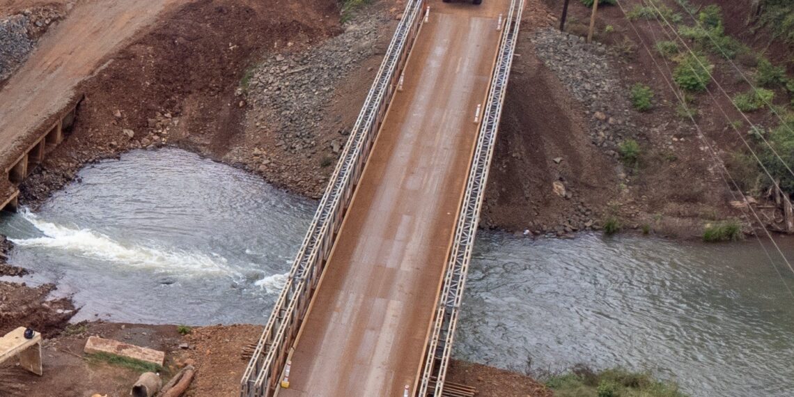 Puente Pindaytí: habilitaron temporalmente el paso para vehículos de hasta 10 toneladas