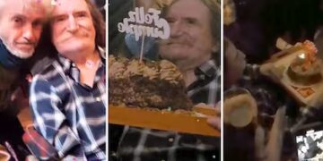 Charly García cumplió 72 años y lo celebró junto a Fito Páez, Raúl Porchetto y Nito Mestre