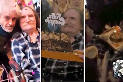Charly García cumplió 72 años y lo celebró junto a Fito Páez, Raúl Porchetto y Nito Mestre