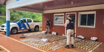 Incautaron marihuana valuada en casi $120 millones en Puerto Libertad