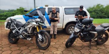 Intervención policial evitó que dos motos robadas sean llevadas hacia Paraguay