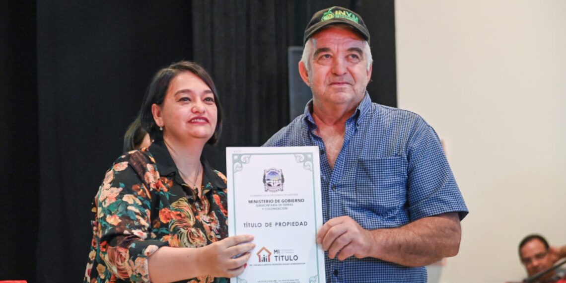 “Mi Título”: continúa garantizando la seguridad jurídica de las familias sobre su tierra