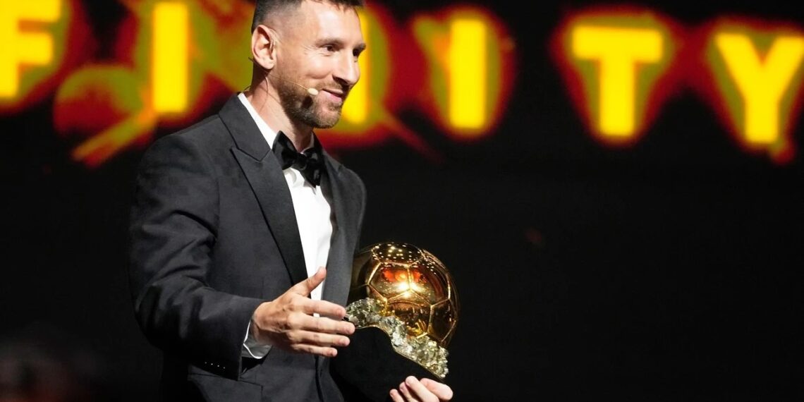 Histórico: Messi ganó el Balón de Oro por octava vez en su carrera
