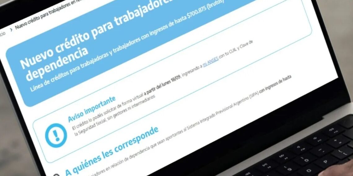 Continúan vigentes los créditos para trabajadores en relación de dependencia de Anses