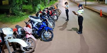 Seguridad en la provincia: más de 80 vehículos incautados en operativos simultáneos nocturnos