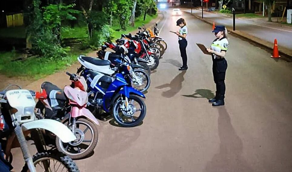 Seguridad en la provincia: más de 80 vehículos incautados en operativos simultáneos nocturnos