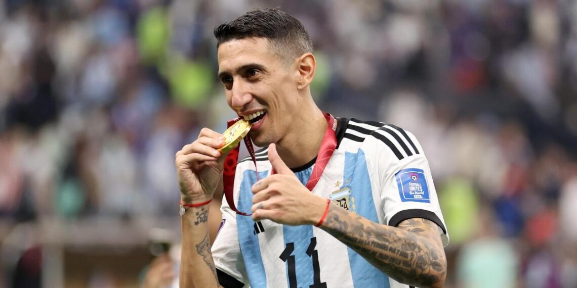 Ángel Di María anunció que dejará la selección argentina tras la Copa América 2024