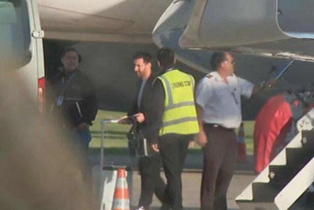 Eliminatorias Sudamericanas: Lionel Messi llegó a la Argentina y se entrenará por la tarde con la Selección