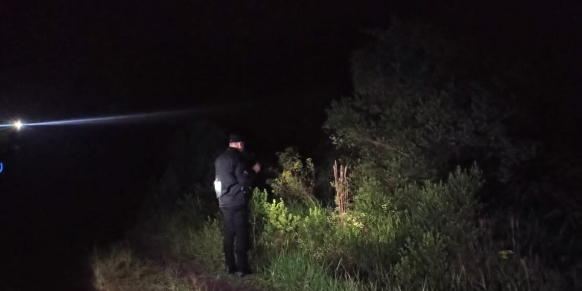 Patrulla policial detuvo a un hombre que estaría involucrado en un homicidio ocurrido en El Soberbio