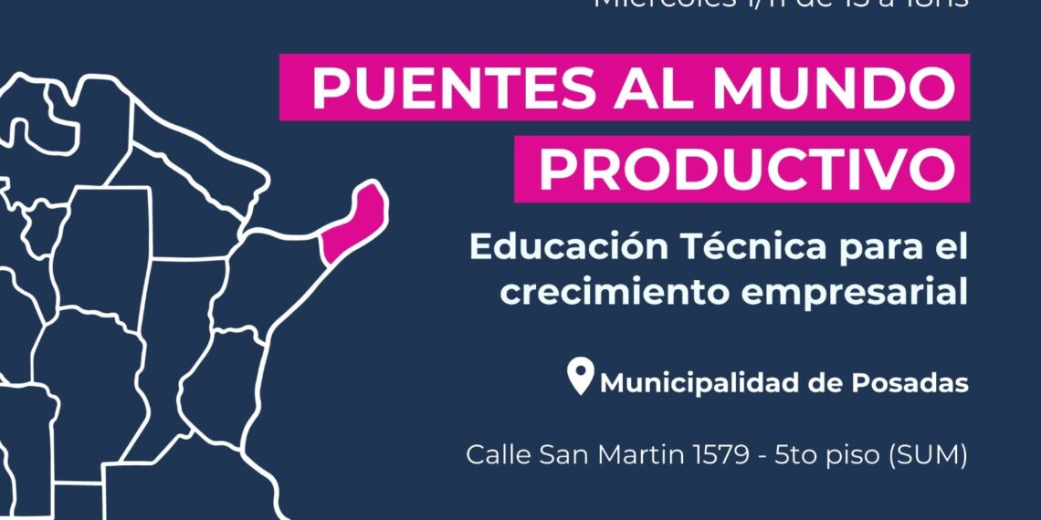 Presentan el seminario “Puentes al mundo productivo” para el desarrollo de las PyMEs