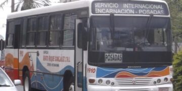 Nueva tarifa del servicio internacional de colectivos Posadas-Encarnación