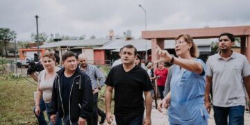 Herrera Ahuad convocó al Comité de Crisis para diseñar medidas de acción y recorrió zonas afectadas por el temporal
