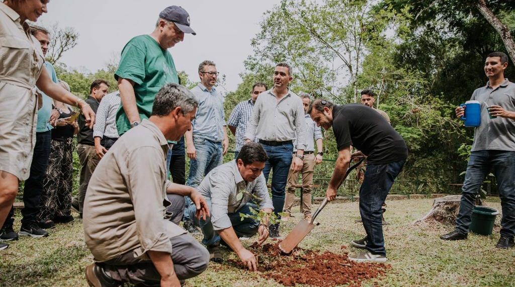 Herrera Ahuad visitó el Centro de Interpretación del Parque Natural Municipal Gruta India