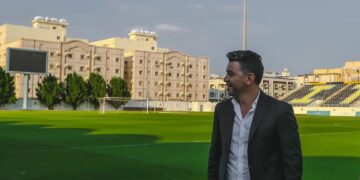 Marcelo Gallardo se presentó ante los hinchas del Al Ittihad y fue recibido como un ídolo