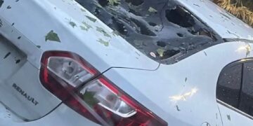 Feroz temporal y granizada azotó Posadas provocando destrozos