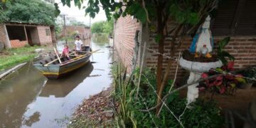 Con más de 1.200 evacuados, Itatí es la localidad correntina más afectada por las inundaciones
