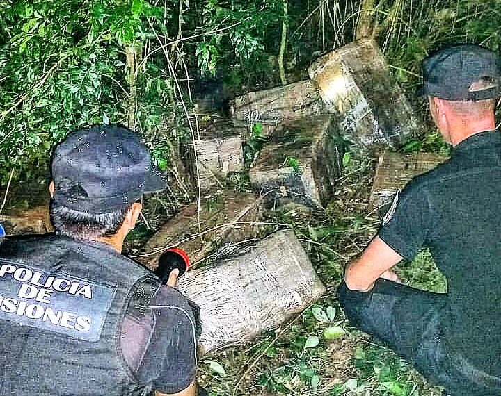 Operativo de seguridad rural: Policías incautaron casi 400 kilos de marihuana en General Urquiza