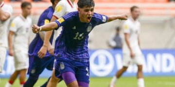 Mundial Sub 17: Argentina goleó 4-0 a Polonia y se clasificó a octavos de final