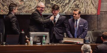 Passalacqua y Spinelli asumieron como gobernador y vice de Misiones