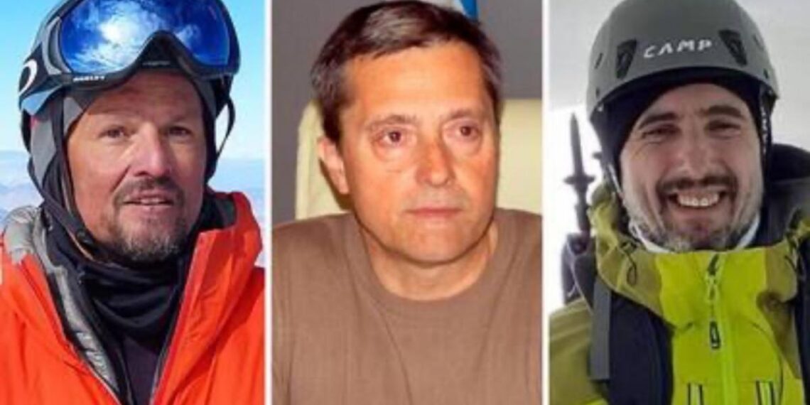 Confirmaron el hallazgo de los cuerpos de los tres andinistas argentinos