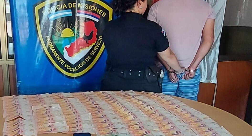 Policías atraparon al principal sospechoso de un asalto perpetrado en San Vicente