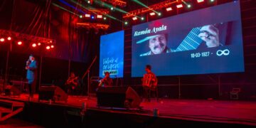 Dedicado al Mensú, Ramón Ayala: Finalizó una edición más del Festival Nacional de la Música del Litoral