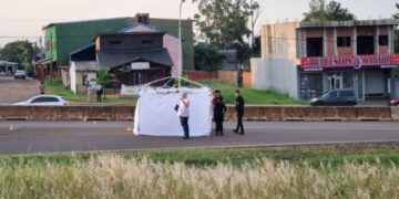 Garupá: un peatón falleció tras ser atropellado cuando cruzaba la ruta