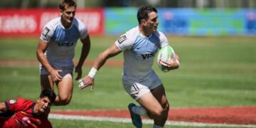 Los Pumas 7s superaron a Francia y avanzaron a cuartos de final de la Serie Mundial Masculina de Rugby 7