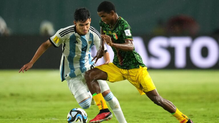 La selección argentina perdió 3-0 con Mali y quedó en el cuarto puesto en el Mundial Sub 17