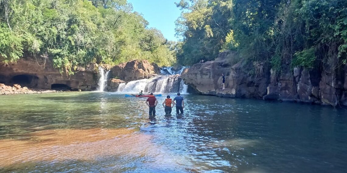 Falleció un hombre ahogado en el Salto Gruta India en Garuhapé