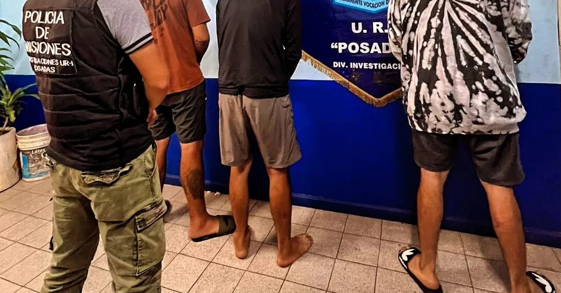 Detuvieron a integrantes de una banda dedicada al robo de motos que operaba en Posadas y Garupá