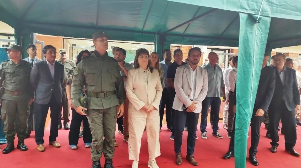 Patricia Bullrich inauguró el Centro de Análisis de Inteligencia Criminal de Gendarmería Nacional en Puerto Iguazú
