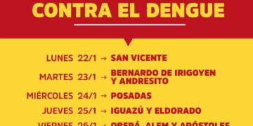Todo lo que tenes que saber sobre la vacunación contra el Dengue en Misiones