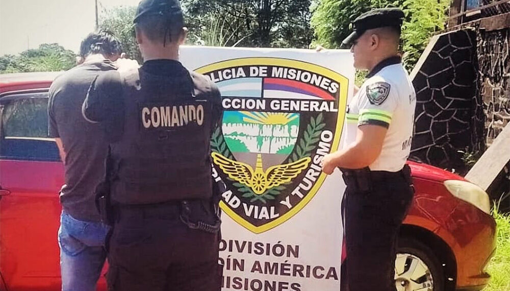 Conducía en zigzag por la ruta: la alcoholemia le dio 3.30 g/l