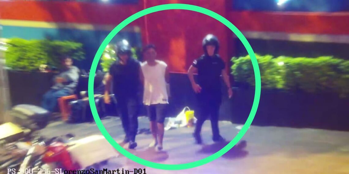 Ladrón captado por cámaras se cambió de ropa para desorientar a los policías pero terminó preso